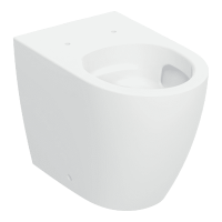 GEBERIT iCon WC, mélyöblítésű, álló, falhoz illeszkedő, zárt forma, TurboFlush, fehér - gepesz.hu