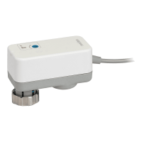 HONEYWELL állítómotor kis szelepekhez, 3 pont vezérlésű, kézi, 300N, 230V - gepesz.hu