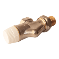 HONEYWELL V2050 H termosztatikus radiátorszelep, egyenes, DN15, 1/2 - gepesz.hu