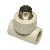 EKOPLASTIK PP-R T-idom, fém menettel, 25mmx1/2”K