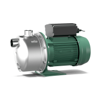WILO Jet WJ-204-X-EM-2 öntözőszivattyú, fogantyú nékül, 230V