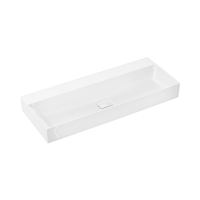 HANSGROHE Xevolos E mosdótál, csapfurat+túlfolyó nlk, SmartClean, fehér, 1200x480mm