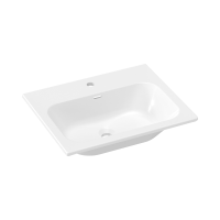 RAVAK Chrome 600 Slim mosdó, csaplyukkal, túlfolyóval, fehér, 605x490mm - gepesz.hu RAVAK Chrome 600 Slim mosdó, csaplyukkal, túlfolyóval, fehér, 605x490mm - gepesz.hu