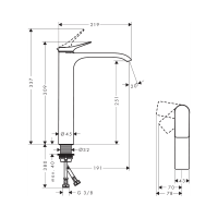 HANSGROHE Vivenis 250 mosdó csaptelep, egykaros, CoolStart, leeresztő nlk., króm - gepesz.hu HANSGROHE Vivenis 250 mosdó csaptelep, egykaros, CoolStart, leeresztő nlk., króm - gepesz.hu