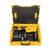 REMS Mini-Press S 22V ACC Set akkus présgép, L-Boxx , M15+18+22 pofákkal - gepesz.hu REMS Mini-Press S 22V ACC Set akkus présgép, L-Boxx , M15+18+22 pofákkal - gepesz.hu