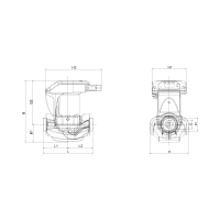 DAB Evoplus Small 80/180M 50/60 Y25 keringető szivattyú, 5m3/h - 5m, 180mm, 6/4 - gepesz.hu DAB Evoplus Small 80/180M 50/60 Y25 keringető szivattyú, 5m3/h - 5m, 180mm, 6/4 - gepesz.hu
