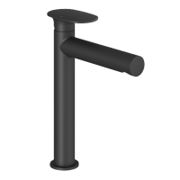 RAVAK SG 014.20BL mosdó csaptelep, álló, egykaros, 255mm, leeresztő nlk, matt fekete