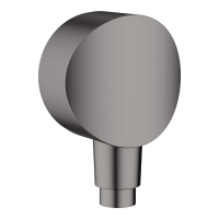 HANSGROHE Fixfit S fali csatlakozó, visszafolyásgátlóval, szálcsiszolt fekete króm - gepesz.hu HANSGROHE Fixfit S fali csatlakozó, visszafolyásgátlóval, szálcsiszolt fekete króm - gepesz.hu