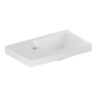 GEBERIT iCon Light kézmosó, csaplyuk bal oldalt, túlfolyó nélkül, fehér, 53x14x31cm - gepesz.hu GEBERIT iCon Light kézmosó, csaplyuk bal oldalt, túlfolyó nélkül, fehér, 53x14x31cm - gepesz.hu